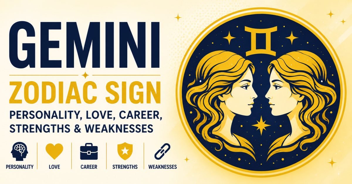Gemini Zodiac Sign: Personality Traits, Dates, Love, Career, Strengths & Weaknesses