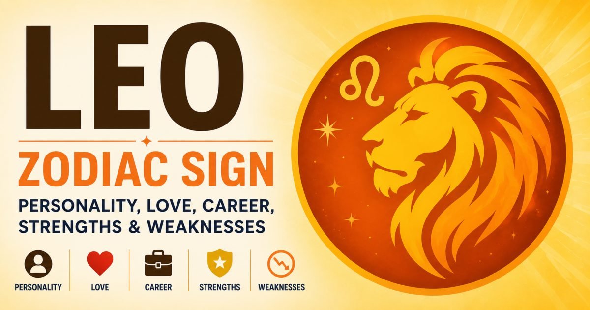 Leo Zodiac Sign: Personality Traits, Dates, Love, Career, Strengths & Weaknesses