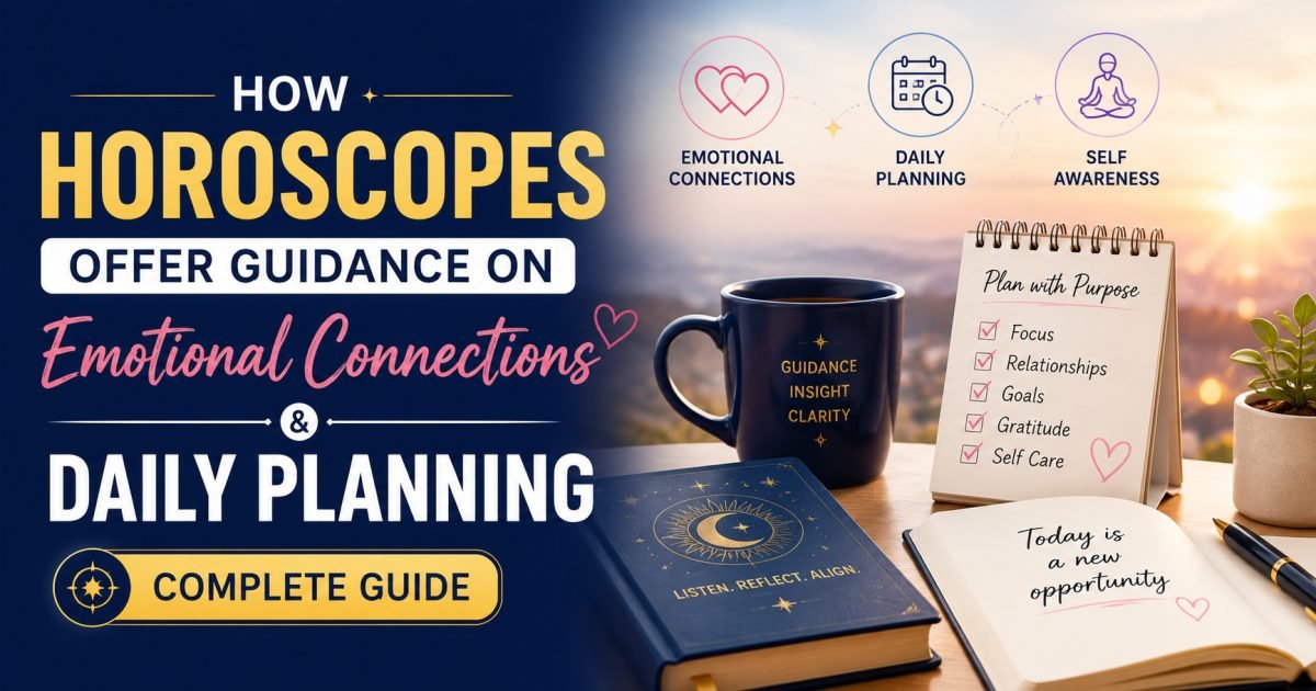How Horoscopes Offer Guidance on Emotional Connections and Daily Planning: A Complete Guide