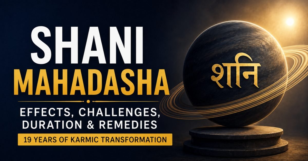 Shani Mahadasha Explained: Effects, Duration, Challenges, Career, Marriage & Powerful Remedies