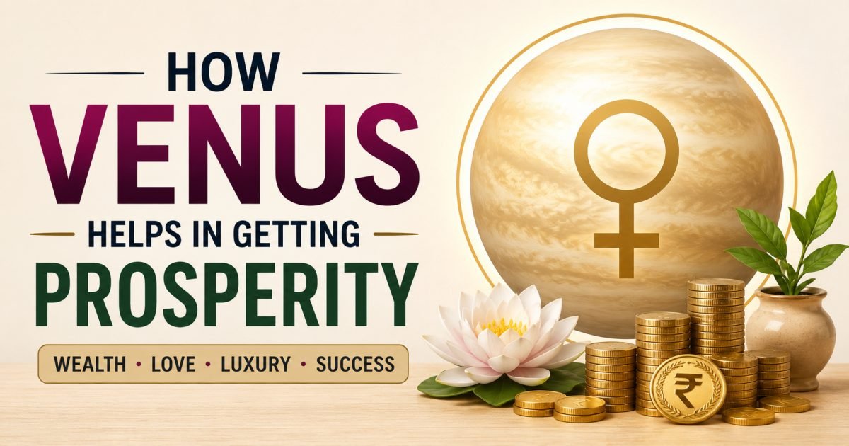 How Venus (Shukra) Helps Bring Prosperity in Vedic Astrology